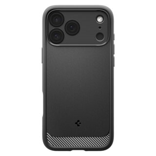 Spigen Rugged Armor MagSafe iPhone 17 Pro Max szilikon hátlap tok - matt fekete