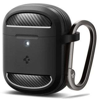 Spigen Rugged Armor Google Pixel Buds Pro 2 / 1 szilikon tok - matt fekete