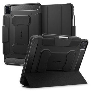 Spigen Rugged Armor Pro iPad Pro 11” (2024) ütésálló tok - fekete
