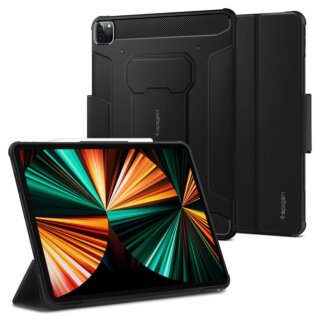 Spigen Rugged Armor Pro iPad Pro 12,9” (2021) tok - fekete