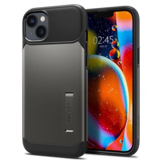 Spigen Slim Armor  iPhone 14 Plus kemény hátlap tok - gunmetal