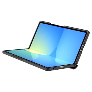 Spigen Slim Armor MagSafe Samsung Galaxy Z Fold 7 kemény ütésálló hátlap tok - fekete