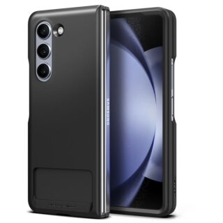 Spigen Slim Armor Slot Samsung Galaxy Z Fold 5 kemény hátlap tok kártyatartóval - fekete