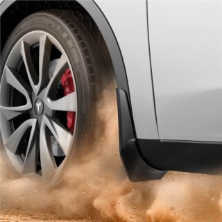 Spigen WeatherBloc Tesla Model Y (2020-2024) sárfogó szett (4db) - fekete karbon