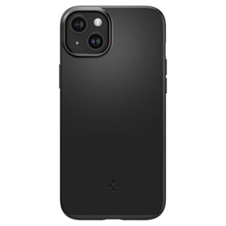 Spigen Thin Fit iPhone 15 kemény hátlap tok - fekete