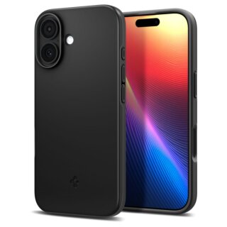 Spigen Thin Fit MagSafe iPhone 17 kemény hátlap tok - fekete