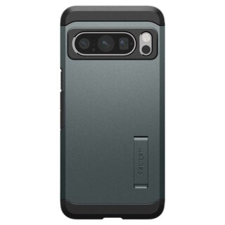 Spigen Tough Armor Google Pixel 8 Pro ütésálló kemény hátlap tok - zöld
