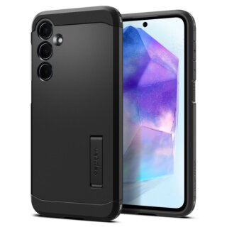 Spigen Tough Armor Samsung Galaxy A55 5G ütésálló hátlap tok - fekete