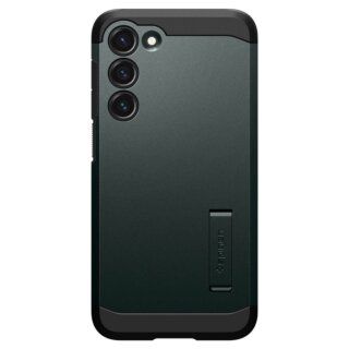 Spigen Tough Armor Samsung Galaxy S23+ Plus ütésálló hátlap tok - zöld