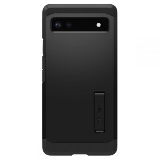 Spigen Tough Armor Google Pixel 6A ütésálló hátlap tok - fekete