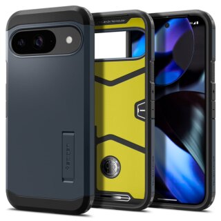 Spigen Tough Armor Google Pixel 9 / 9 Pro ütésálló kemény hátlap tok - szürke