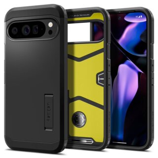 Spigen Tough Armor Google Pixel 9 Pro XL ütésálló kemény hátlap tok - fekete