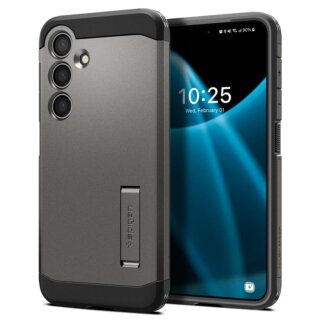 Spigen Tough Armor Samsung Galaxy S24 ütésálló kemény hátlap tok - gunmetal