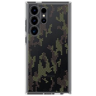 Spigen Ultra Hybrid Samsung Galaxy S24 Ultra kemény hátlap tok - digital camo