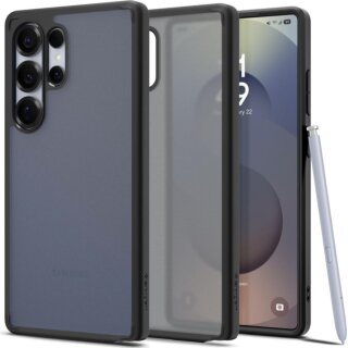 Spigen Ultra Hybrid Samsung Galaxy S25 Ultra kemény hátlap tok - matt fekete