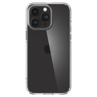 Spigen Ultra Hybrid iPhone 15 Pro ütésálló szilikon hátlap tok - átlátszó
