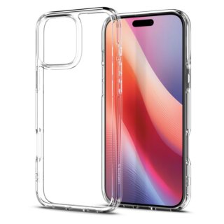 Spigen Ultra Hybrid iPhone 16 Pro ütésálló kemény hátlap tok - átlátszó