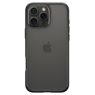Spigen Ultra Hybrid iPhone 16 Pro Max ütésálló kemény hátlap tok - fekete/matt