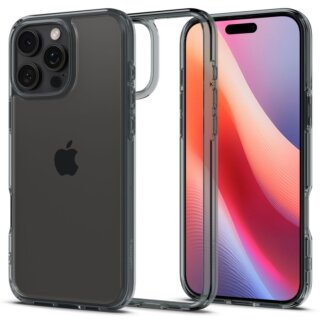 Spigen Ultra Hybrid iPhone 16 Pro Max ütésálló kemény hátlap tok - átlátszó/kristályos