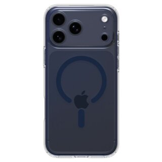 Spigen Ultra Hybrid MagSafe iPhone 17 Pro kemény hátlap tok - átlátszó/kék