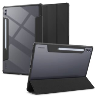 Spigen Ultra Hybrid Pro Samsung Galaxy Tab S10 / S9 / S8 Ultra kinyitható kemény tok ceruzatartóval - fekete