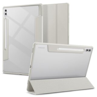 Spigen Ultra Hybrid Pro Samsung Galaxy Tab S10 / S9 / S8 Ultra kinyitható kemény tok ceruzatartóval - szürke