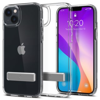 Spigen Ultra Hybrid S iPhone 14 Plus kemény hátlap tok kitámasztóval - átlátszó