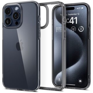 Spigen Ultra Hybrid iPhone 15 Pro kemény hátlap tok - átlátszó