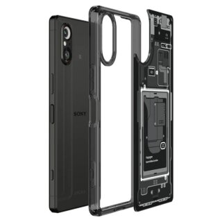 Spigen Ultra Hybrid Sony Xperia 5V kemény hátlap tok - fekete/zero one