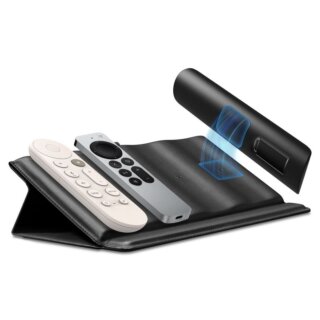 Spigen univerzális 4db távirányító tartó rendező pad - fekete