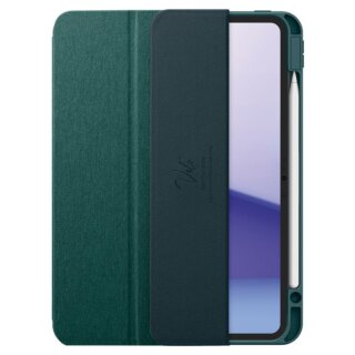 Spigen Urban Fit iPad Pro 11” (2024) szövet borítású kinyitható tok - zöld