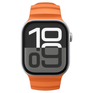 Spigen WBS2 Apple Watch 46mm / 45mm / 44mm / Ultra 49mm szilikon szíj - narancssárga