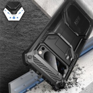 Supcase IBLSN Armorbox Google Pixel 9 Pro XL ütésálló kemény tok kijelzővédővel - fekete