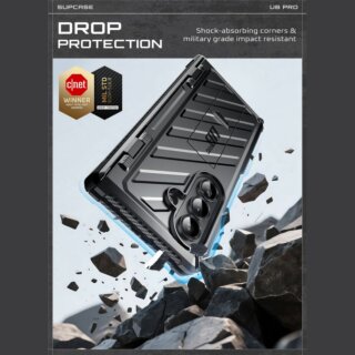 Supcase Unicorn Beetle Pro Samsung Galaxy Z Fold 7 ütésálló kemény tok + előlap - fekete