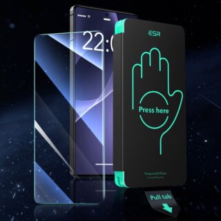 ESR Samsung Galaxy S25 Ultra kijelzővédő üvegfólia felhelyező applikátorral - 2db