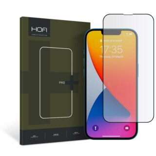 Hofi Glass Pro+ iPhone 16e / 14 / 13 / 13 Pro teljes kijelzővédő üveg