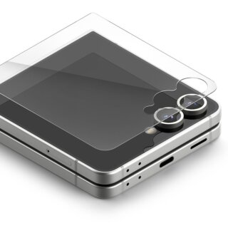 Ringke Cover Pro Samsung Galaxy Z Flip 7 kijelzővédő üvegfólia felhelyező applikátorral - 2db