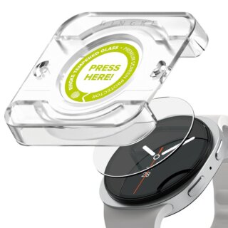Ringke Pro Samsung Galaxy Watch 8 40mm kijelzővédő üvegfólia felhelyező applikátorral - 2db