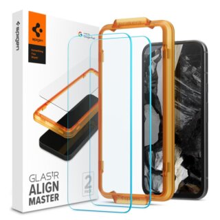 Spigen GLAS.tR Align Master Google Pixel 8A kijelzővédő üveg felhelyező kerettel - 2db