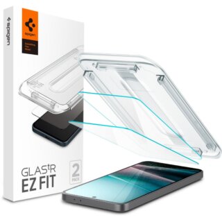Spigen Glas.tR EZ Fit Samsung Galaxy A36 5G kijelzővédő üvegfólia felhelyező applikátorral - 2db