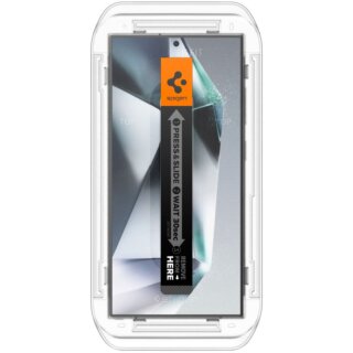 Spigen Glas.tR EZ Fit Privacy Samsung Galaxy S24 Ultra betekintésgátló üveg felhelyező applikátorral - 2db