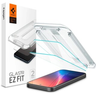 Spigen Glas.tR EZ Fit Google Pixel 9A kijelzővédő üvegfólia felhelyező applikátorral - 2db