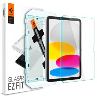 Spigen Glas.tR EZ Fit iPad 11" A16 (2025) / 10,9" (2022) kijelzővédő üvegfólia - átlátszó