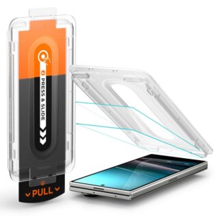 Spigen Glas.tR EZ Fit Pro HD Samsung Galaxy Z Fold 7 hibrid kijelzővédő üvegfólia felhelyező applikátorral - 2db