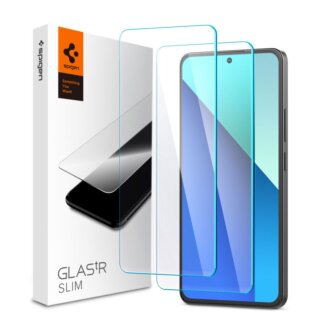 Spigen Glas.tR Slim Xiaomi Redmi Note 13 4G / LTE kijelzővédő üvegfólia - 2db
