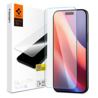Spigen Glas.tR Slim iPhone 16 Pro kijelzővédő üvegfólia