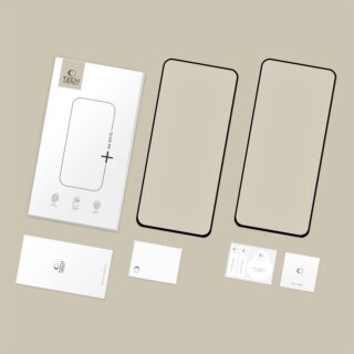 iKi Glass Fit+ Samsung Galaxy S25 FE teljes kijelzővédő üvegfólia - 2db