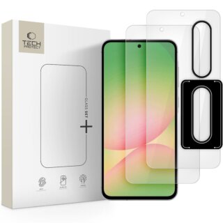 iKi Glass Set Samsung Galaxy A36 / A56 5G kijelzővédő üvegfólia + kamerasziget lencsevédő üvegfólia - 3db