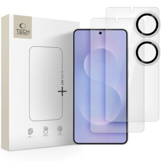 iKi Glass Set Samsung Galaxy S25 Edge kijelzővédő üvegfólia + lencsevédő üvegfólia - 3db