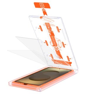 iKi Quick Set+ Samsung Galaxy S25 Ultra kijelzővédő üvegfólia felhelyező applikátorral - 2db